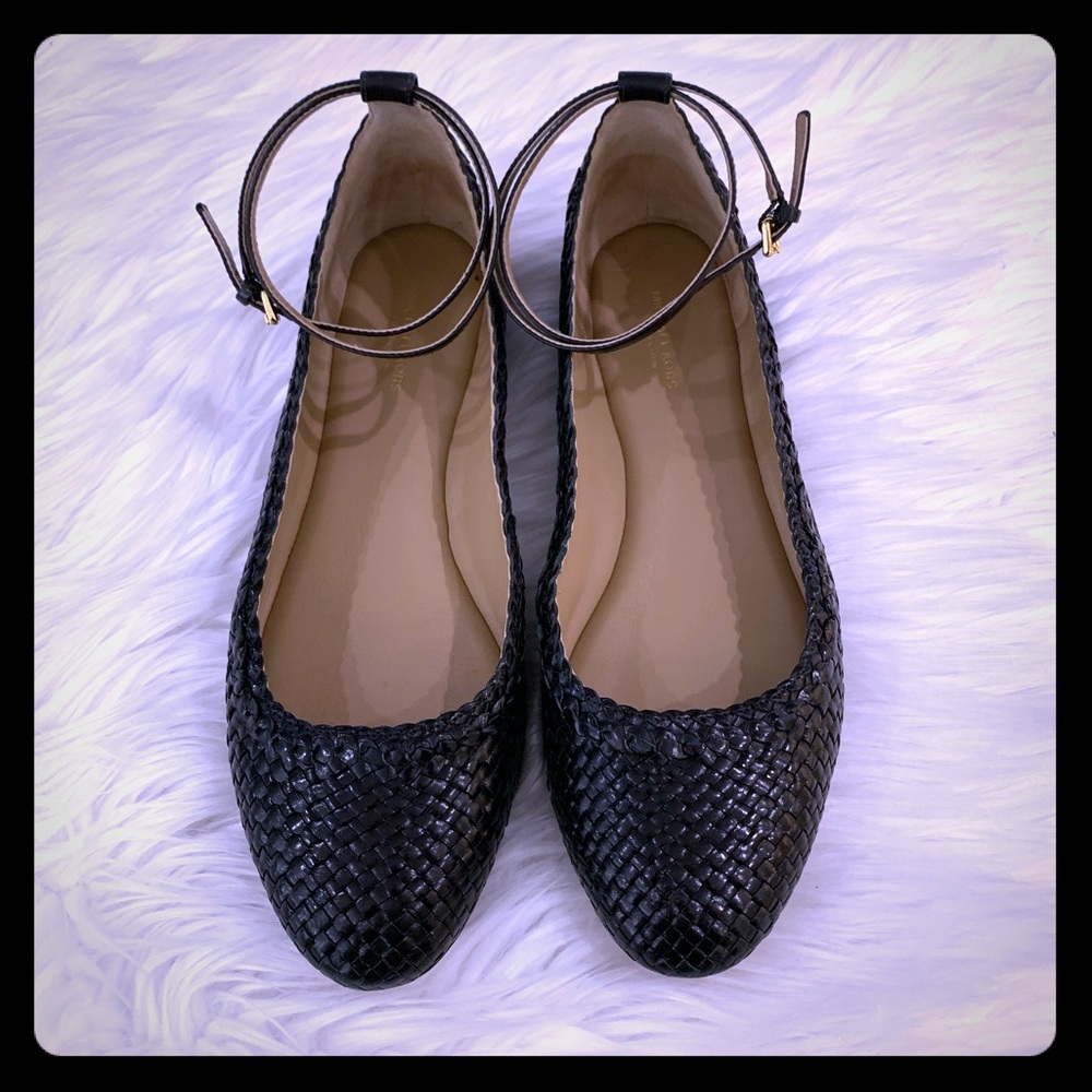 Michael Kors Collection ankle strap flat